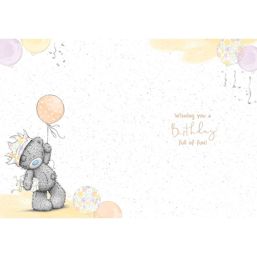 On Your Birthday Me to You Bear Birthday Card Extra Image 1